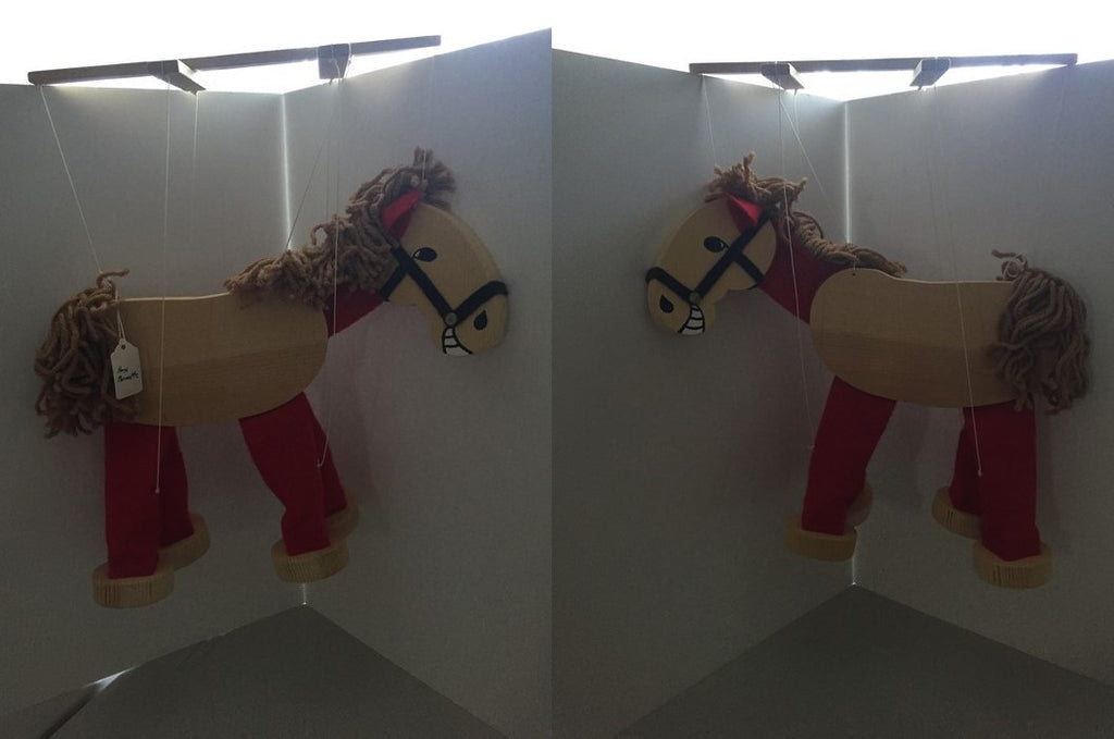 Wooden Horse Marionette