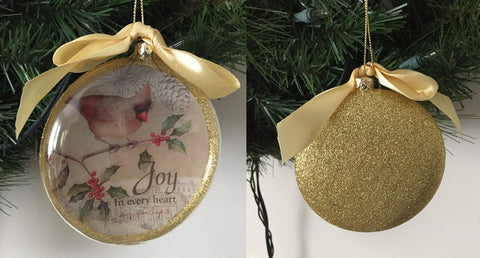 Joy in every heart ornament