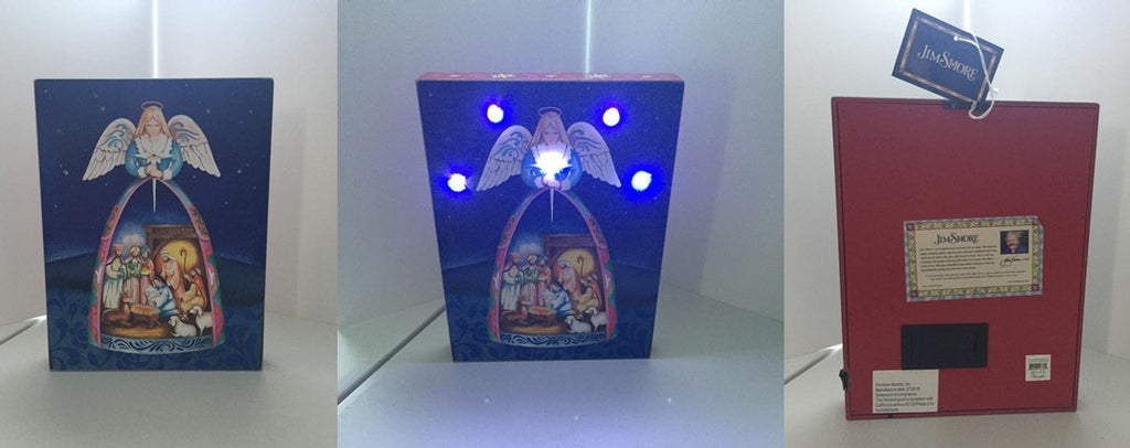 Jim Shore - Nativity Angel - Lightbox
