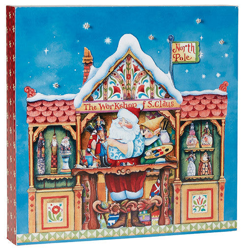 Santa's Workshop Light Box