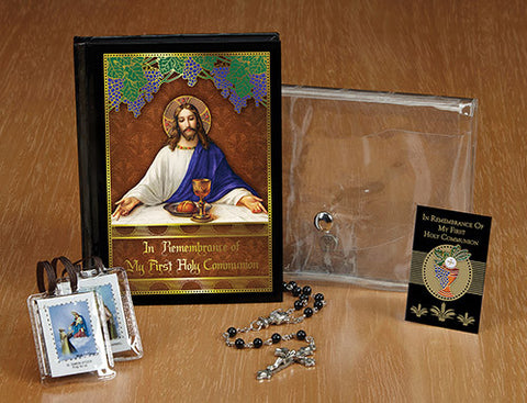 My Body, My Blood First Communion Wallet Set-Boy