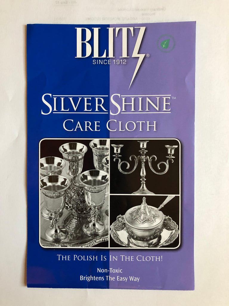 Silver and Shine Polish Cloth 12" x 15"