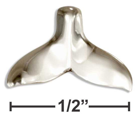 Sterling Silver High Polish Whale Tail Fluke Post Earrings