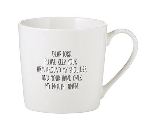 Bone China 14pz  Dear Lord Mug Café Mug