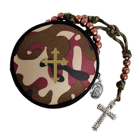 Camouflage Rosary Case