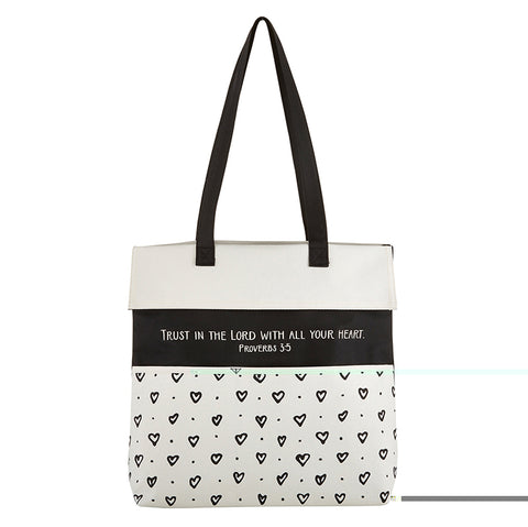 Trust - Inspirational Tote Bag With Pockets