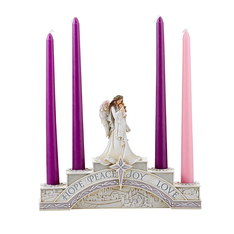 New Angel Advent Candleholder