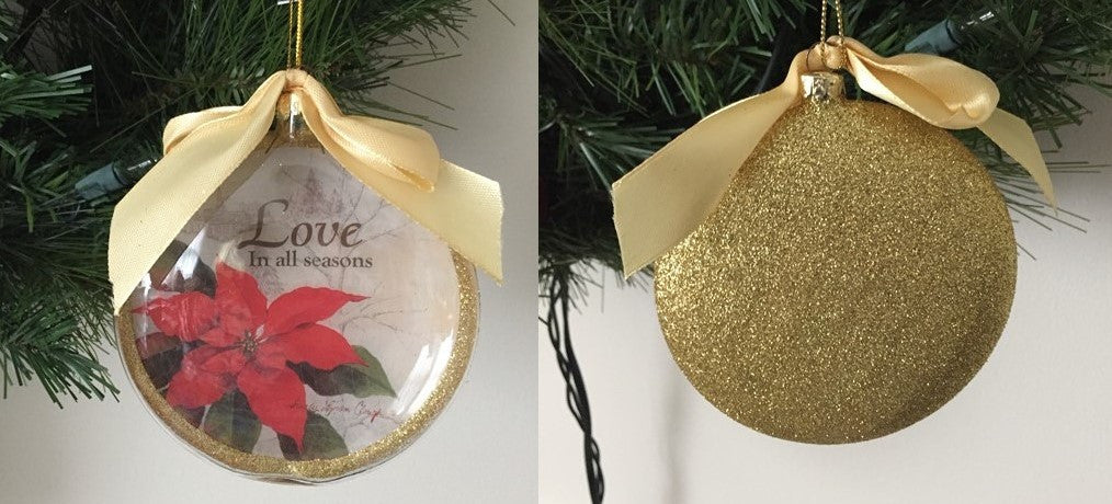Love in all seasons ornament