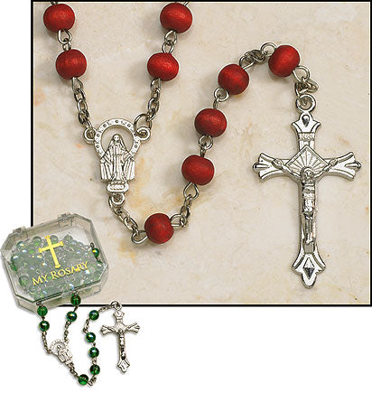 Rose Petal Scented Rosary 