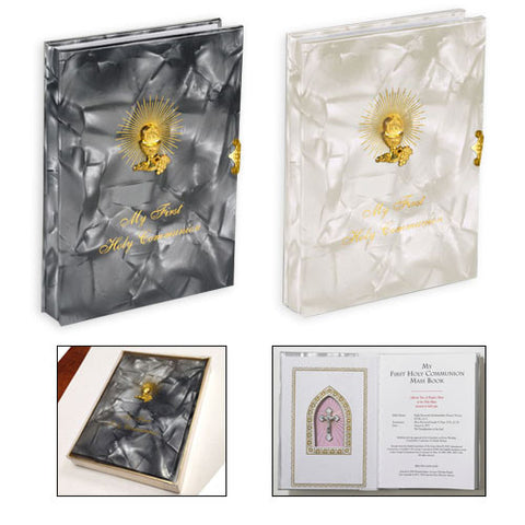 Holy Trinity Pearlized First Communion Book
