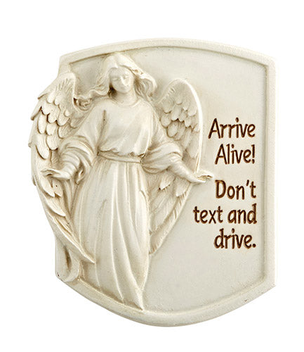 Angel Arrive Alive Visor Clip don't text and drive