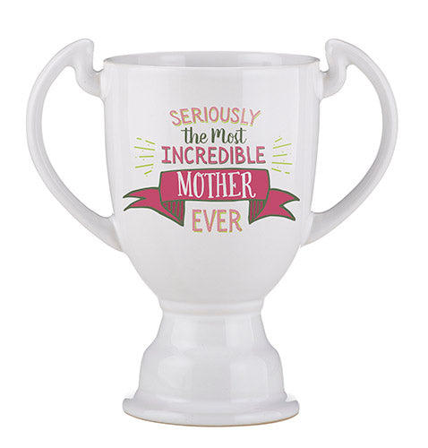 Trophy Mug Most Incredible Mother 14oz Mug