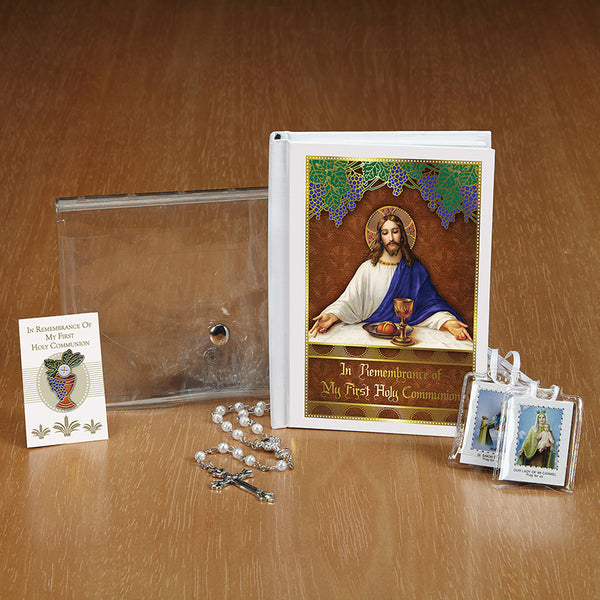 My Body, My Blood First Communion Wallet Set -Girl