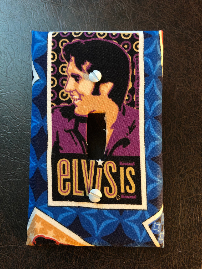 Elvis wall light switch plate cover