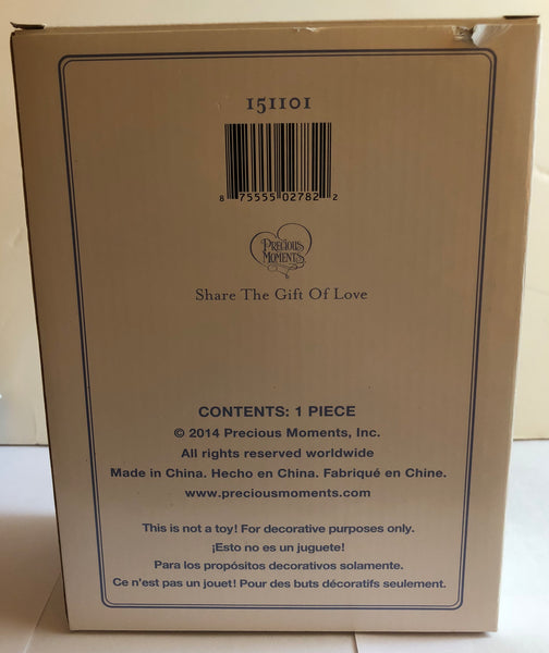 Precious Moments Share The Gift Of Love LED Musical Cross Box Back