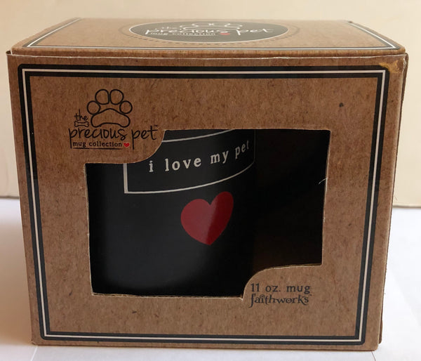 I love My Pet 11 oz.  Mug boxed