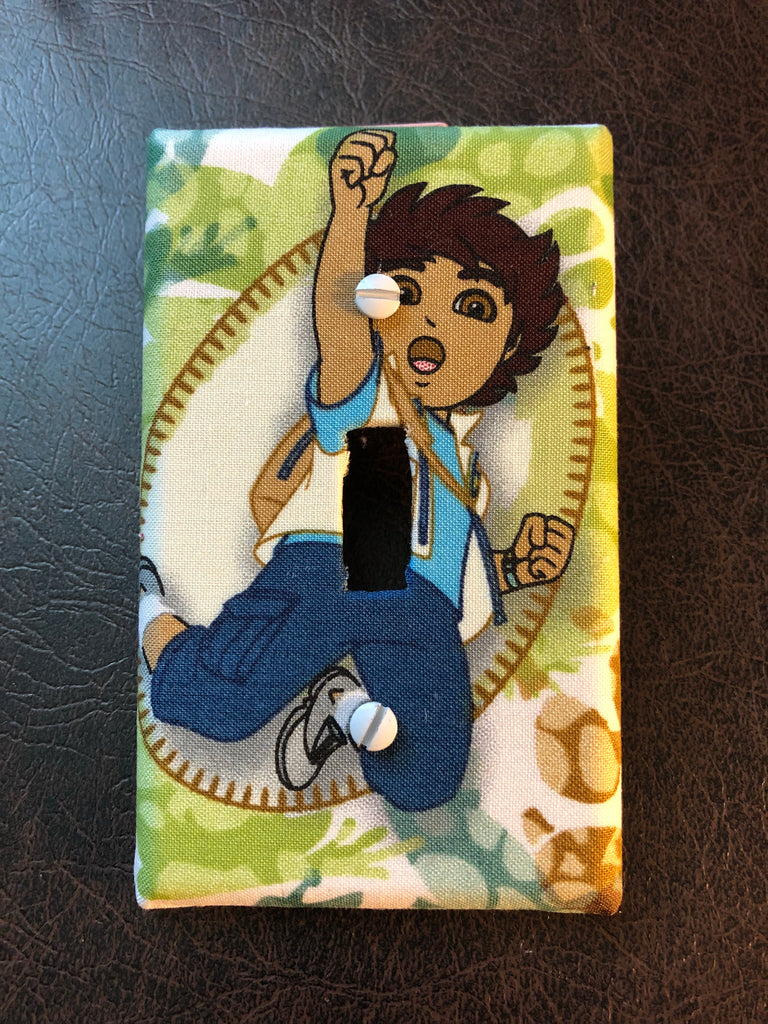 Diego wall light switch plate cover