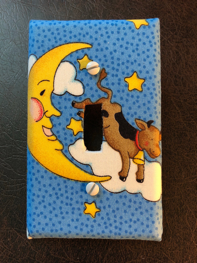 Cow jumped over the moon wall light switch plate cover