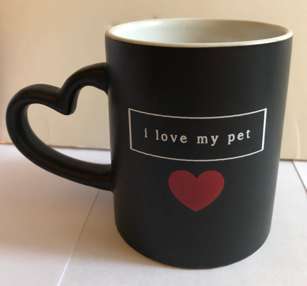 I love My Pet 11 oz.  Mug back side
