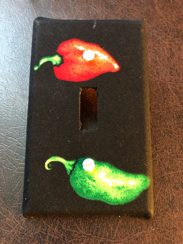 Chili Pepper wall light switch plate cover