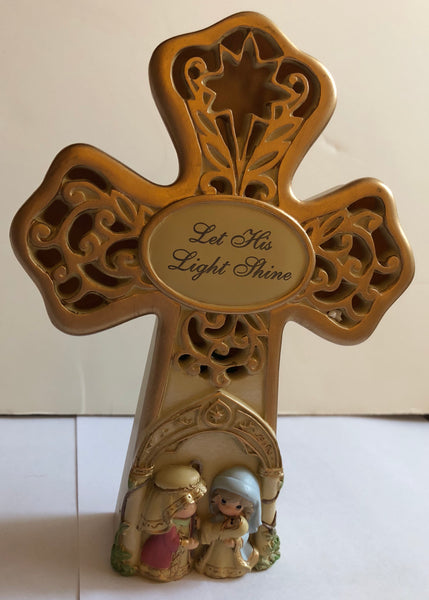 Precious Moments Share The Gift Of Love LED Musical Cross